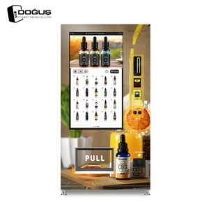 DGS 24 Saat Self-servis CBD Otomatı, yaş doğrulamalı