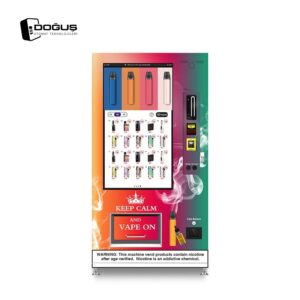 DGS-D900-7C (49SP) DGS Dokunmatik Ekran E-Sigara CBD Vape, yaş doğrulamalı satış makinesi