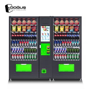 DGS-CSC-10C(V22)+10N Büyük kapasiteli atıştırmalık ve içecek otomatı