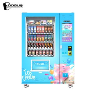 DGS-FEL-9C (V22) -LD OEM / ODM dondurma süpermarket için dondurulmuş gıda otomatı